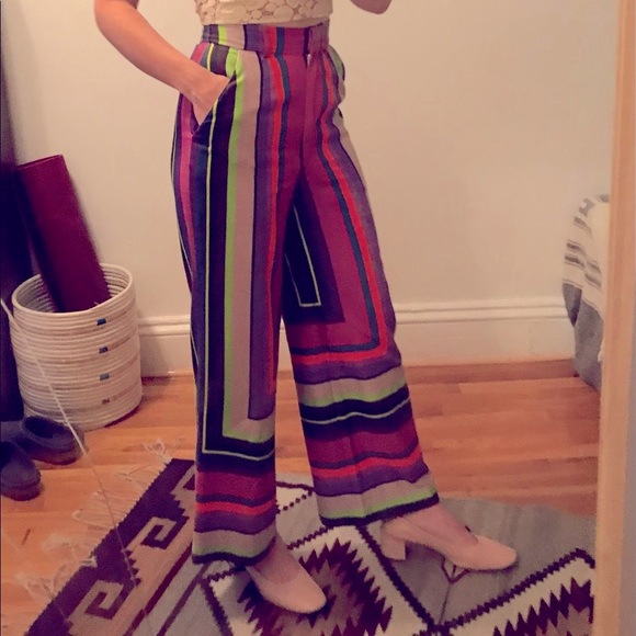 Mara Hoffman “Aura” Geometric Print Pants - Size 4 - Picture 2 of 7